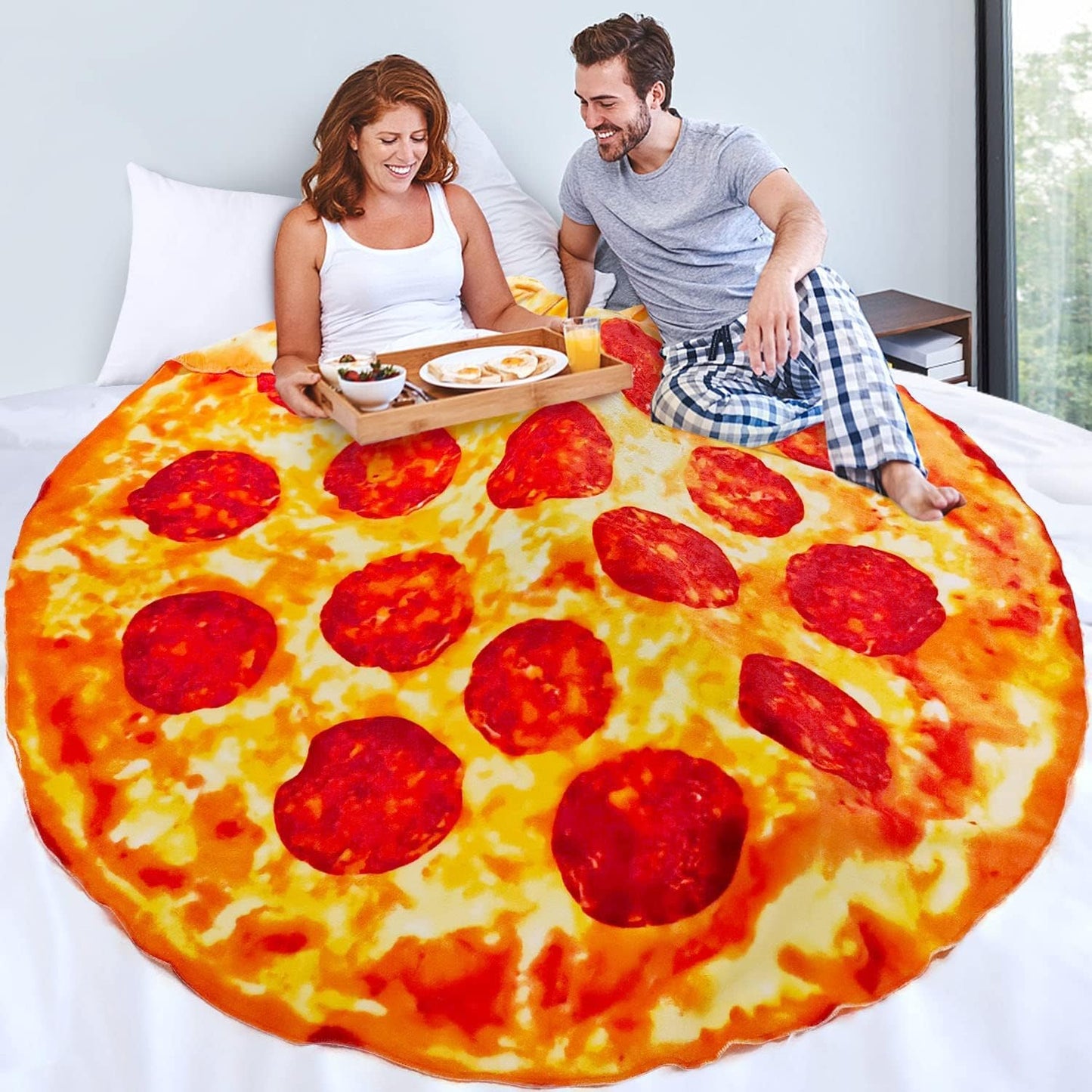 63 Inch Burrito Tortilla Blanket, Funny Blankets Tortilla Blanket Adult Size for Adult Kids, Kids Throw Blanket Food Blankets for Travel Home