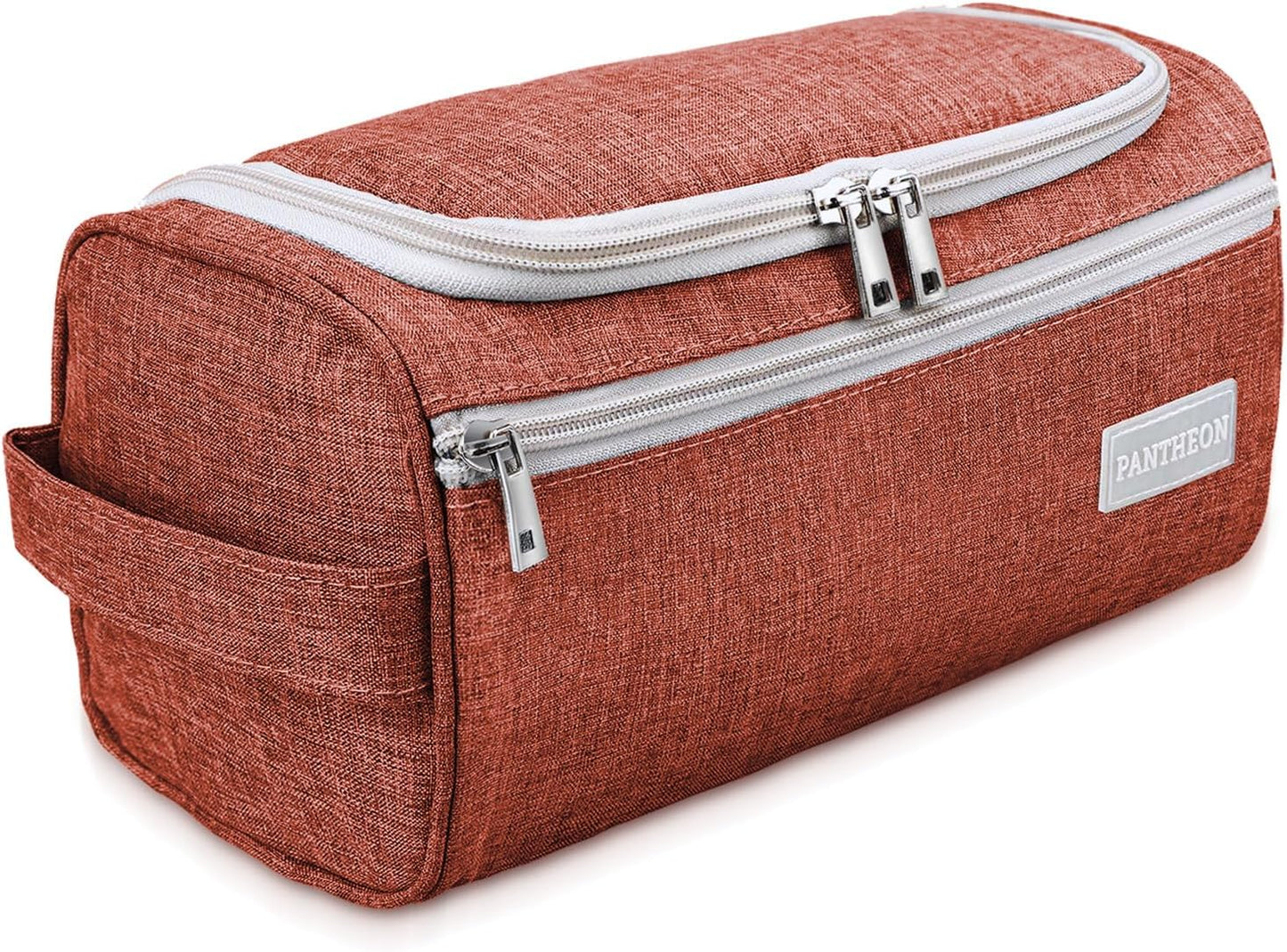 Travel Toiletry Bag for Men and Women, Travel Bag for Toiletries, Valentines Day Gifts for Men, Travel Bathroom Bag, Mens Travel Bag Hanging Toiletry Organizer Toiletry Kit (Gray)