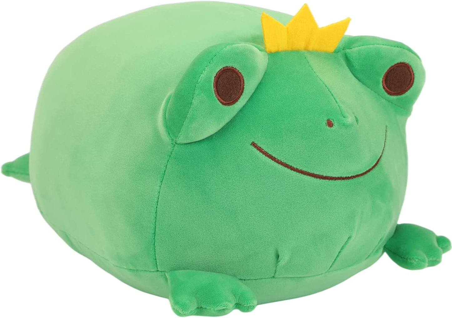 Soft Plushies Gifts for Kids Girls Boys, Cute Frog Plush Hugging Pillow, Realistic Wildlife Stuffed Animals Deocrtion