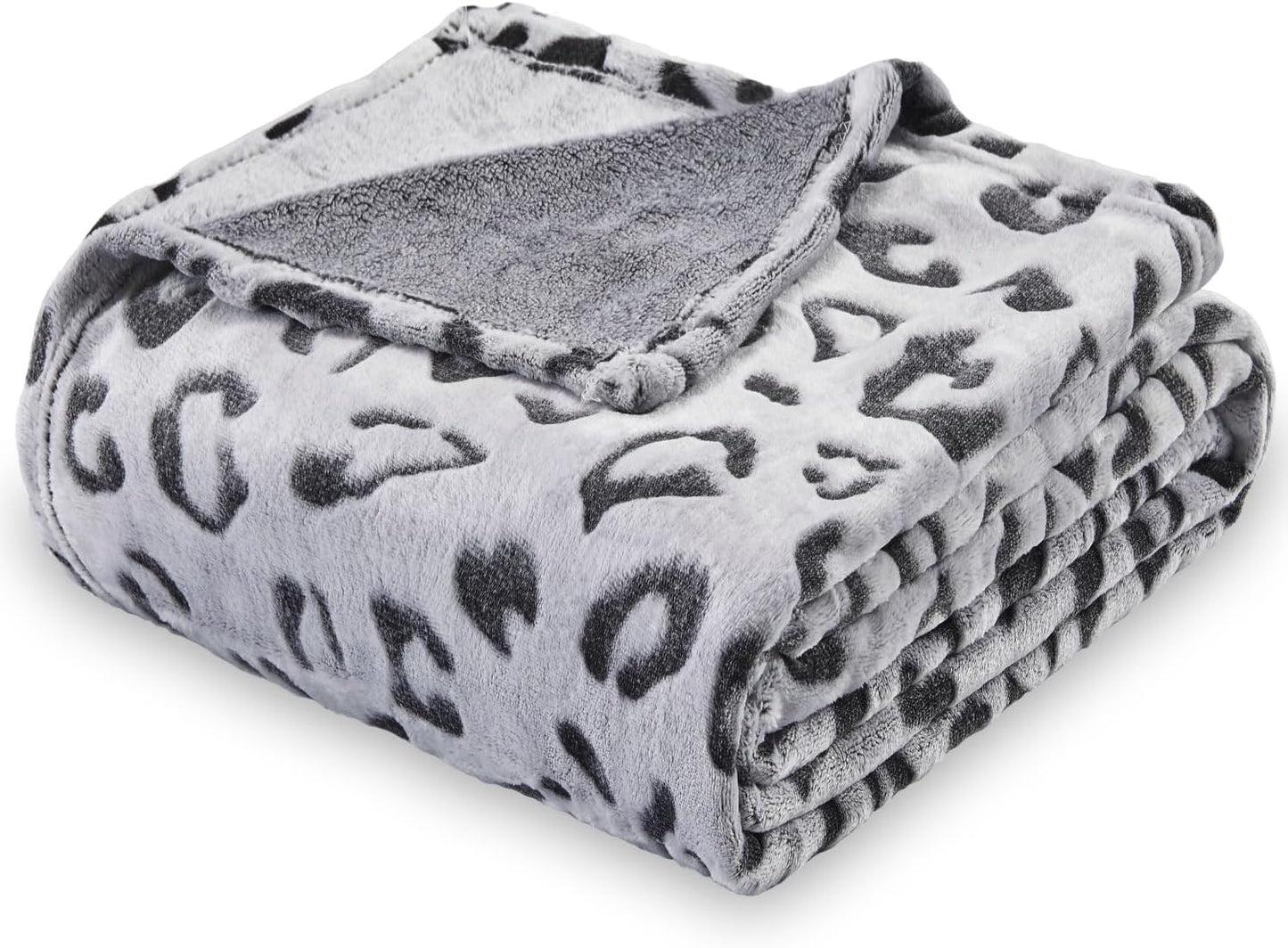 Super Soft Flannel Fleece Bed Blanket, Lightweight Cozy Warm Leaves Textured Plush Blanket as Bedspread Coverlet Bed Cover for All Seasons, 90 X 90 Inches, Blue Coral