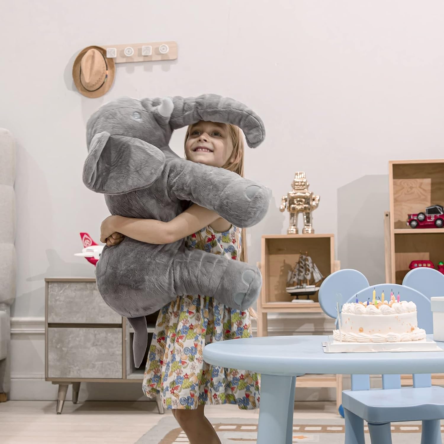 Stuffed Elephant Plush Animal Toy 24 INCH